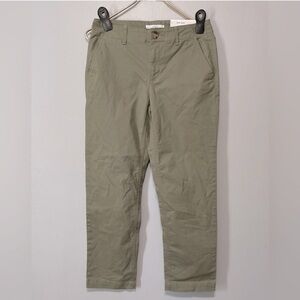 LOFT Olive Green “The Slim” Cotton Pants, NWT